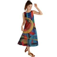 Kaleidoscope 2 Summer Maxi Dress