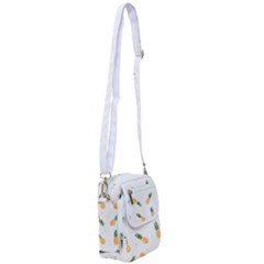 Pineapple Pattern Shoulder Strap Belt Bag by goljakoff