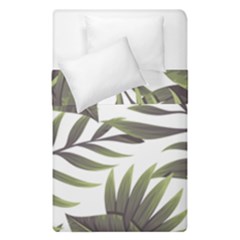 Tropical Leaves Duvet Cover Double Side (single Size) by goljakoff