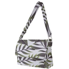 Tropical Leaves Full Print Messenger Bag (s) by goljakoff