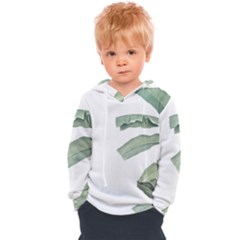 Palm Leaves Kids  Overhead Hoodie