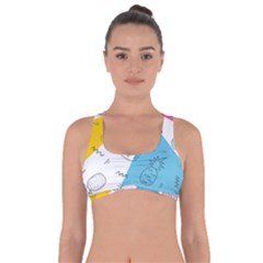 Modern Pineapples Got No Strings Sports Bra by goljakoff