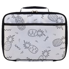 Pineapples Full Print Lunch Bag by goljakoff