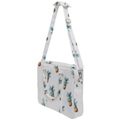 Tropical Pineapples Cross Body Office Bag by goljakoff