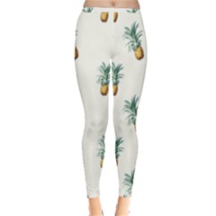 Tropical Pineapples Inside Out Leggings by goljakoff