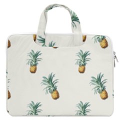 Tropical Pineapples Double Pocket Laptop Bag by goljakoff