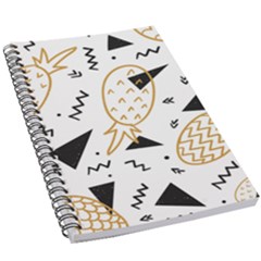 Golden Pineapples 5 5  X 8 5  Notebook by goljakoff