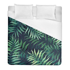 Green Leaves Duvet Cover (full/ Double Size) by goljakoff