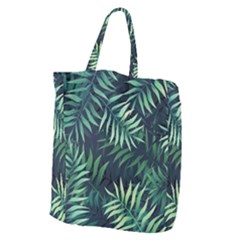 Green Leaves Giant Grocery Tote by goljakoff