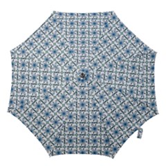 Azulejo Style Blue Tiles Hook Handle Umbrellas (medium) by MintanArt