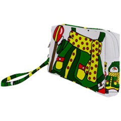 Christmas Snowman  Wristlet Pouch Bag (small) by IIPhotographyAndDesigns