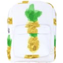 Pineapple Fruit Watercolor Painted Full Print Backpack View1