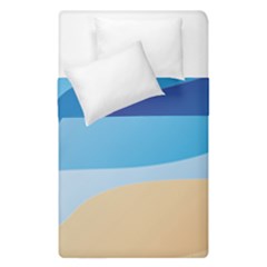 Illustrations Waves Line Rainbow Duvet Cover Double Side (single Size) by Alisyart