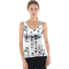 Winter story patern Tank Top