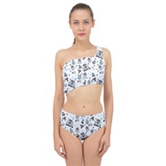 Winter story patern Spliced Up Two Piece Swimsuit