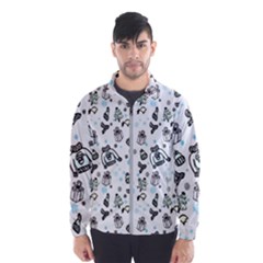 Winter Story Patern Men s Windbreaker by MintanArt