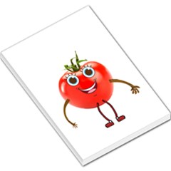 Tom Tomato Large Memo Pad by smilebuddesigns