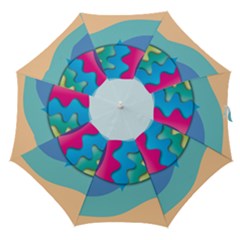 Illustrations Fish Sea Summer Colorful Rainbow Straight Umbrellas by HermanTelo