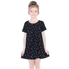 Abstract Texture Kids  Simple Cotton Dress by Alisyart