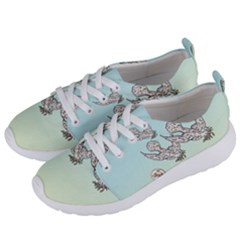 Peace Doves - By Larenard Women s Lightweight Sports Shoes by LaRenard