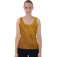 Golden 3 Velvet Tank Top by impacteesstreetweargold