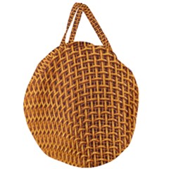 Golden 6 Giant Round Zipper Tote by impacteesstreetweargold