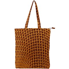 Golden 6 Double Zip Up Tote Bag by impacteesstreetweargold