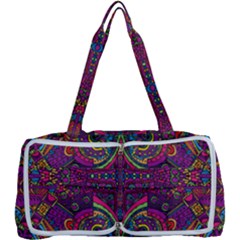 Colorful Boho Pattern Multi Function Bag by designsbymallika