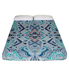 Boho Love 2 Fitted Sheet (california King Size) by designsbymallika