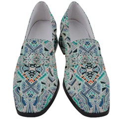 Boho Love 2 Women s Chunky Heel Loafers by designsbymallika