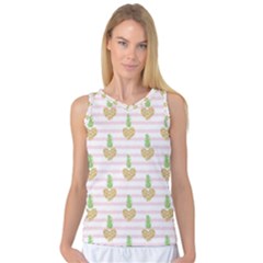 Heart Pineapple Women s Basketball Tank Top by designsbymallika