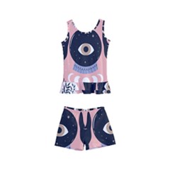 Astrology Kids  Boyleg Swimsuit