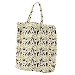 Cute Penguin Love Giant Grocery Tote by designsbymallika