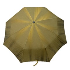 Golden Folding Umbrellas