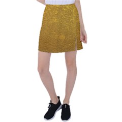 Golden Slumber 2 Tennis Skirt by impacteesstreetweargold