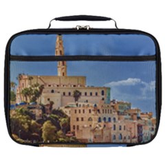 Old Jaffa Cityscape, Israel Full Print Lunch Bag by dflcprintsclothing