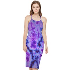 tie dye 1 Bodycon Cross Back Summer Dress