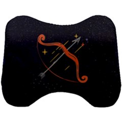 Zodiak Sagittarius Horoscope Sign Star Head Support Cushion