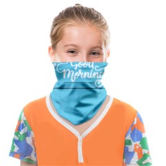 Background Good Morning Face Covering Bandana (kids)