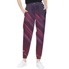 Illustrations Space Purple Tapered Pants