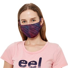 Illustrations Space Purple Crease Cloth Face Mask (adult)