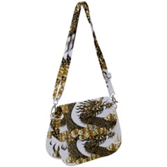Dragon Animals Monster Saddle Handbag by HermanTelo