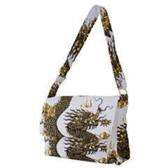 Dragon Animals Monster Full Print Messenger Bag (m)