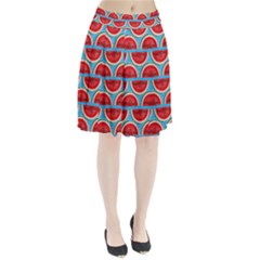Illustrations Watermelon Texture Pattern Pleated Skirt