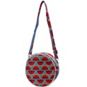 Illustrations Watermelon Texture Pattern Crossbody Circle Bag View1