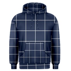 Blue Plaid Men s Core Hoodie by goljakoff