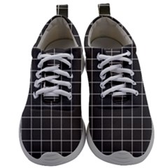 Gray Plaid Mens Athletic Shoes by goljakoff