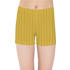 Knitted Pattern Kids  Sports Shorts by goljakoff