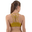 Knitted pattern Back Web Sports Bra View2