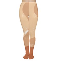 Online Woman Beauty Brown Tights by Mariart